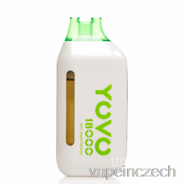 Yovo Ultra 18000 Jednorázové Duhové Vape Pero S Kyselým Jablkem
